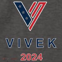 Vivek 2024 Pocket Print Logo Vector Backpack