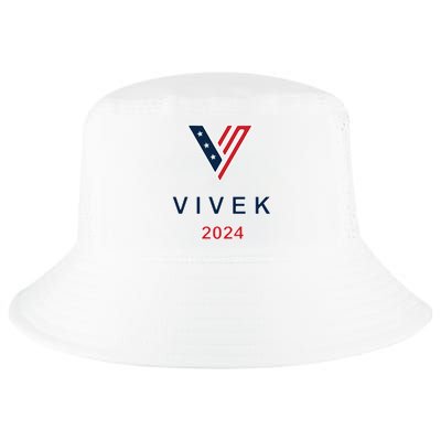 Vivek 2024 Pocket Print Logo Cool Comfort Performance Bucket Hat