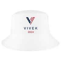 Vivek 2024 Pocket Print Logo Cool Comfort Performance Bucket Hat