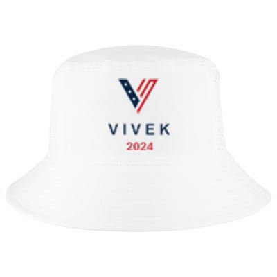 Vivek 2024 Pocket Print Logo Cool Comfort Performance Bucket Hat