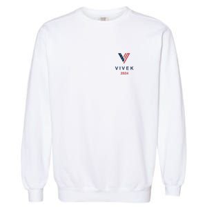 Vivek 2024 Pocket Print Logo Garment-Dyed Sweatshirt