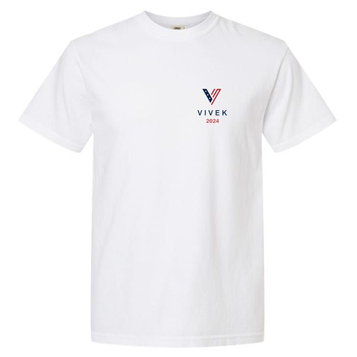 Vivek 2024 Pocket Print Logo Garment-Dyed Heavyweight T-Shirt