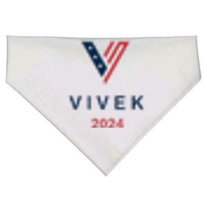 Vivek 2024 Pocket Print Logo USA-Made Doggie Bandana