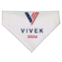 Vivek 2024 Pocket Print Logo USA-Made Doggie Bandana