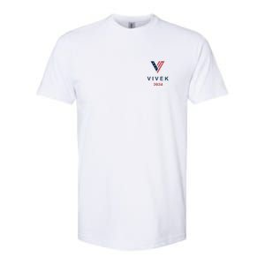 Vivek 2024 Pocket Print Logo Softstyle CVC T-Shirt