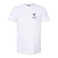 Vivek 2024 Pocket Print Logo Softstyle CVC T-Shirt