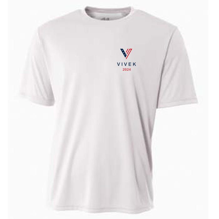 Vivek 2024 Pocket Print Logo Cooling Performance Crew T-Shirt