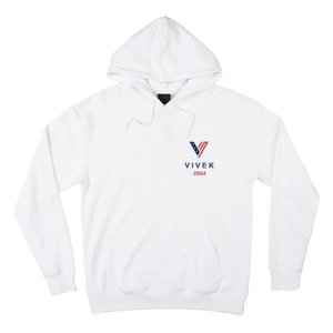 Vivek 2024 Pocket Print Logo Hoodie