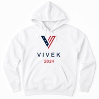 Vivek 2024 Pocket Print Logo Hoodie