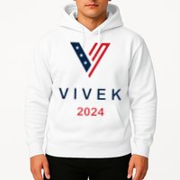 Vivek 2024 Pocket Print Logo Hoodie