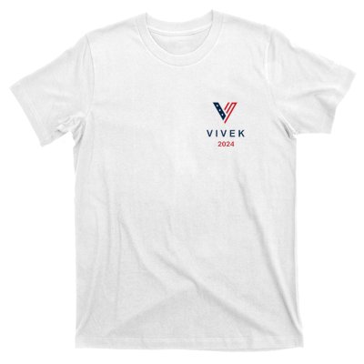 Vivek 2024 Pocket Print Logo T-Shirt