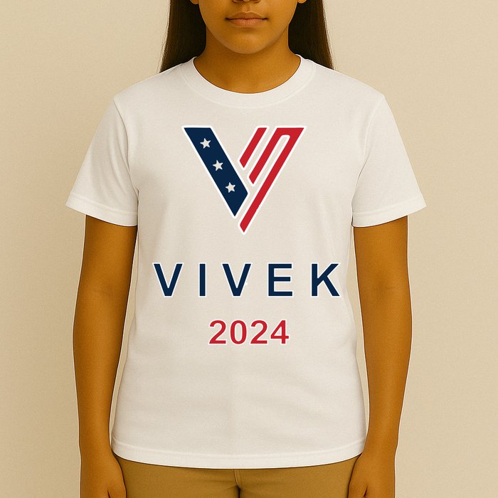 Vivek 2024 Pocket Print Logo T-Shirt