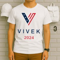 Vivek 2024 Pocket Print Logo T-Shirt