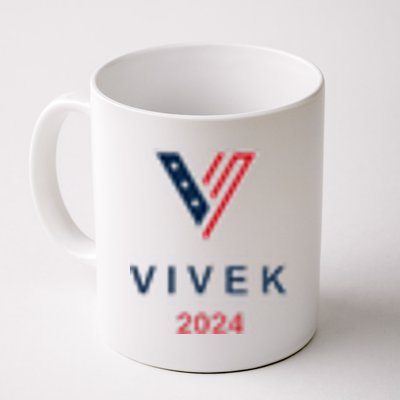 Vivek 2024 Pocket Print Logo Coffee Mug