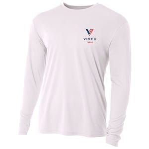 Vivek 2024 Pocket Print Logo Cooling Performance Long Sleeve Crew