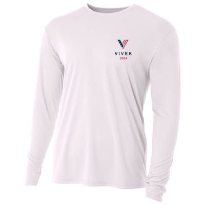 Vivek 2024 Pocket Print Logo Cooling Performance Long Sleeve Crew