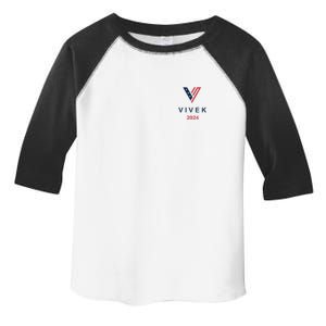 Vivek 2024 Pocket Print Logo Toddler Fine Jersey T-Shirt