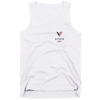 Vivek 2024 Pocket Print Logo Tank Top