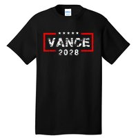 Vance 2028 President Election Campaign Us Flag Tall T-Shirt