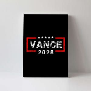 Vance 2028 President Election Campaign Us Flag Canvas