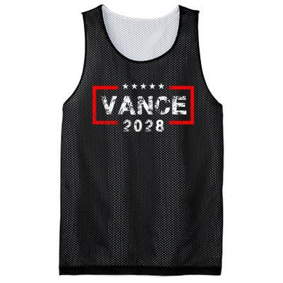 Vance 2028 President Election Campaign Us Flag Mesh Reversible Basketball Jersey Tank