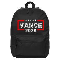 Vance 2028 President Election Campaign Us Flag 16 in Basic Backpack