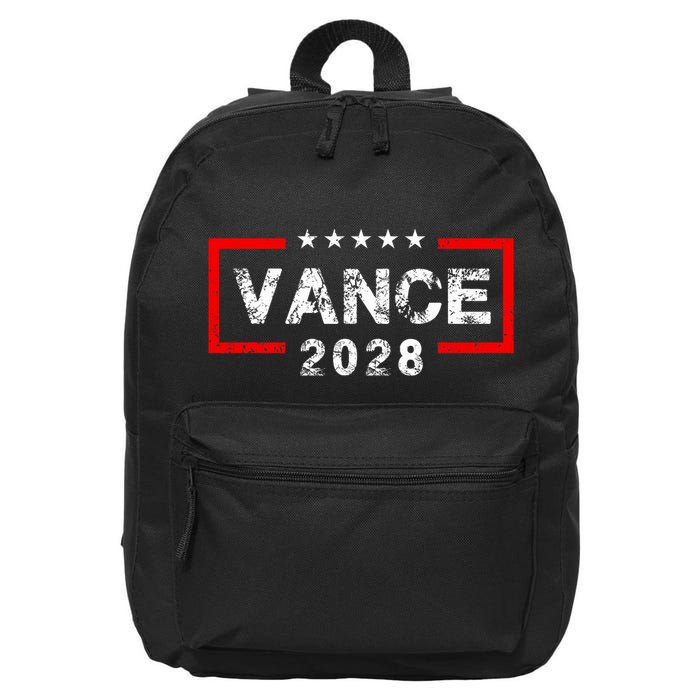 Vance 2028 President Election Campaign Us Flag 16 in Basic Backpack