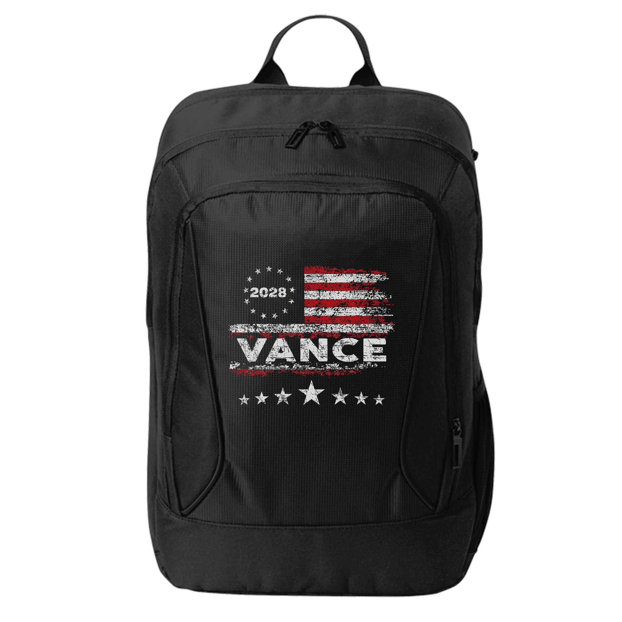 Vance 2028 President Us Flag City Backpack