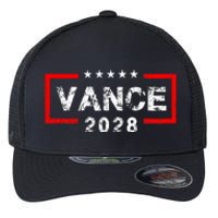 Vance 2028 President Election Campaign Us Flag Vintage Flexfit Unipanel Trucker Cap