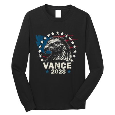 Vance 2028 President Us Flag Election Campaign 28 Long Sleeve Shirt
