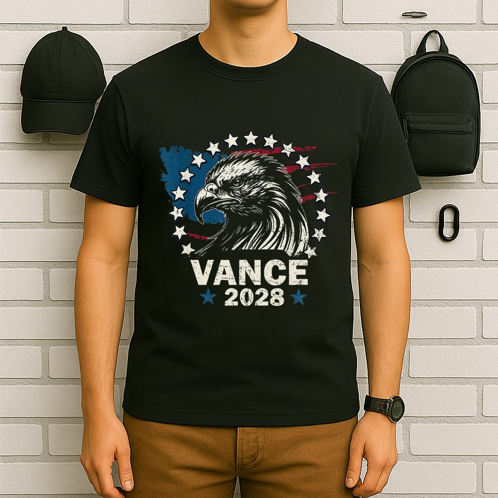 Vance 2028 President Us Flag Election Campaign 28 T-Shirt