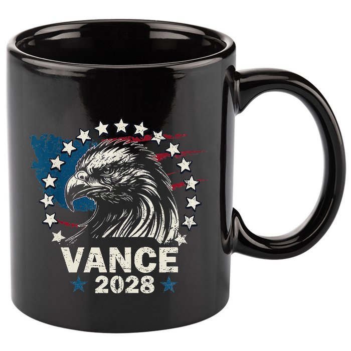 Vance 2028 President Us Flag Election Campaign 28 11oz C Handle Ceramic Mug
