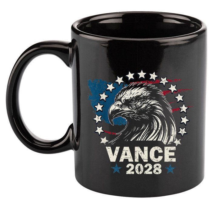 Vance 2028 President Us Flag Election Campaign 28 11oz C Handle Ceramic Mug