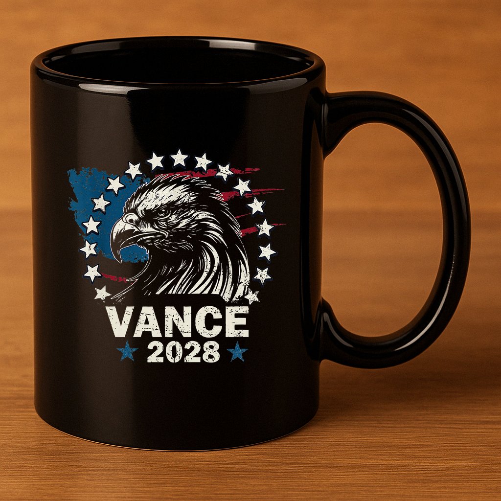 Vance 2028 President Us Flag Election Campaign 28 11oz C Handle Ceramic Mug
