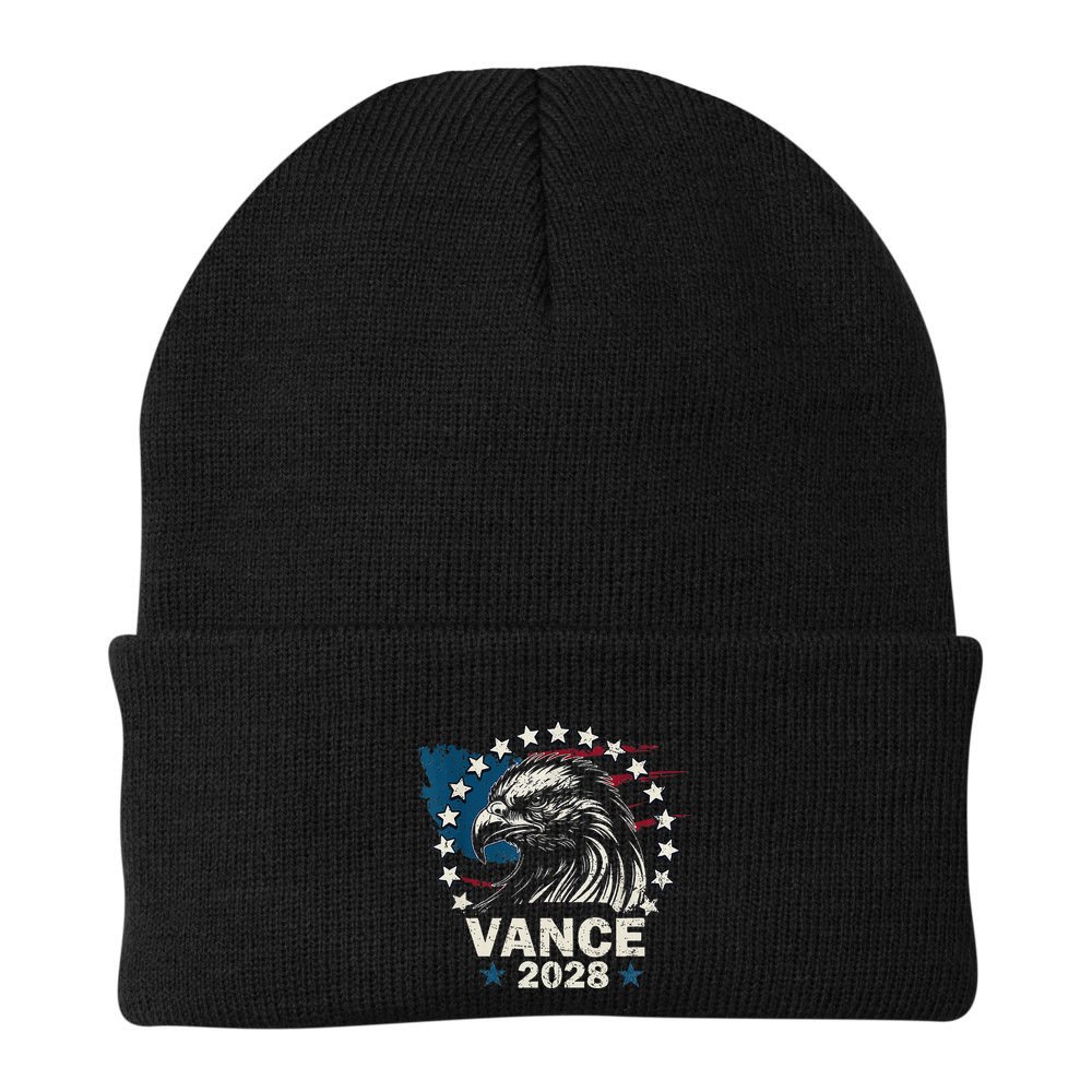 Vance 2028 President Us Flag Election Campaign 28 Beanie