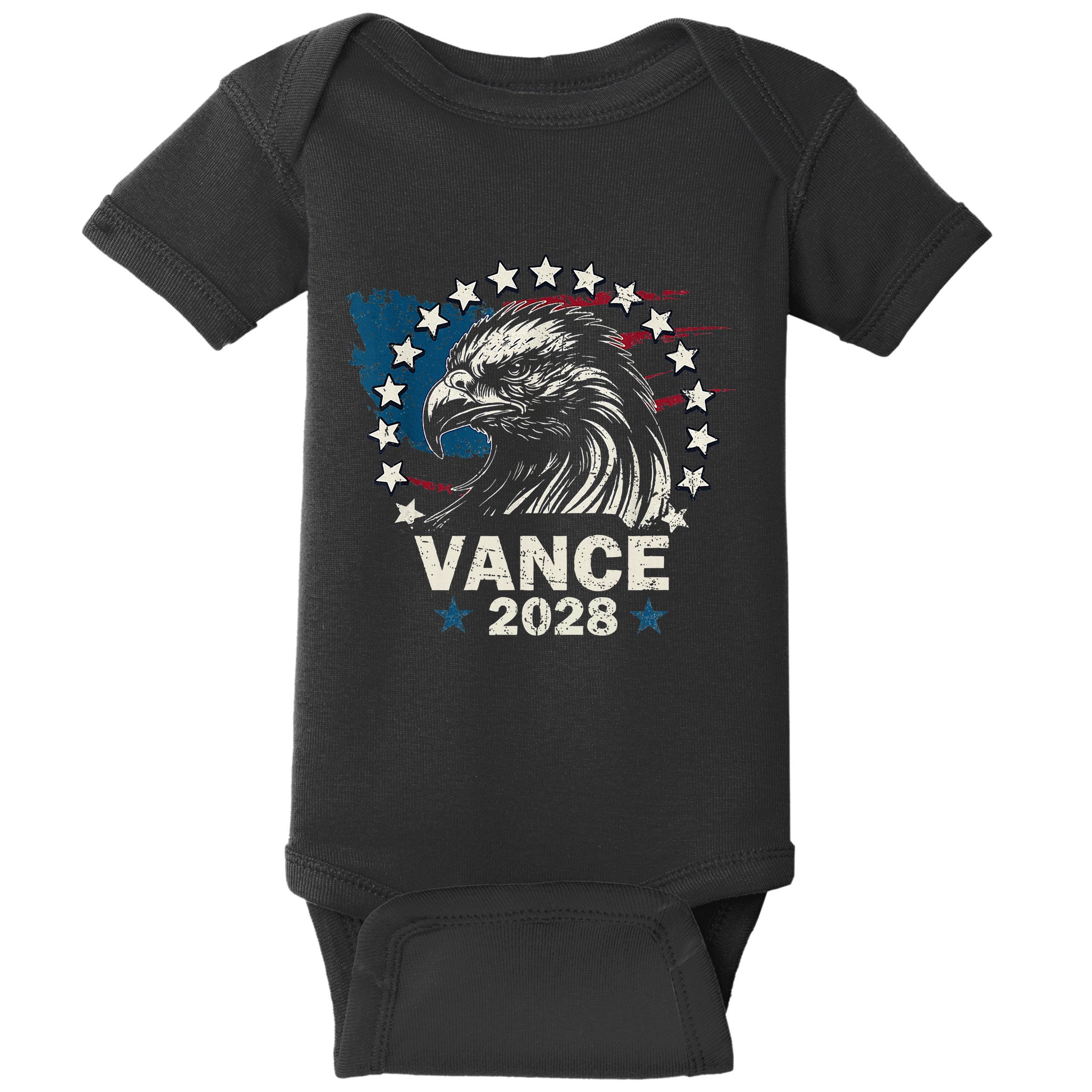 Vance 2028 President Us Flag Election Campaign 28 Baby Bodysuit