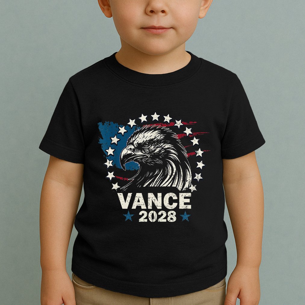 Vance 2028 President Us Flag Election Campaign 28 Toddler T-Shirt