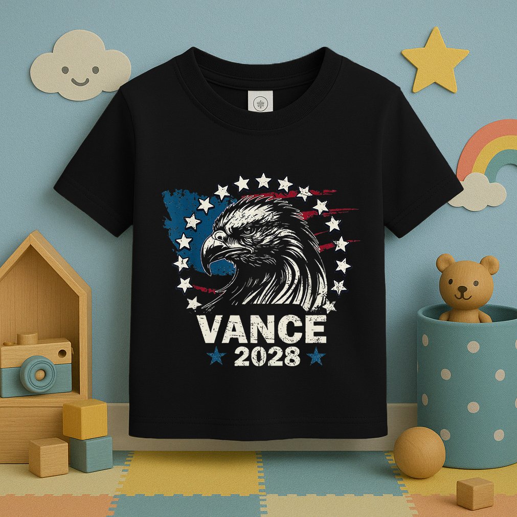 Vance 2028 President Us Flag Election Campaign 28 Toddler T-Shirt
