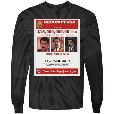 Venezuela 2024 Reward Tie-Dye Long Sleeve Shirt