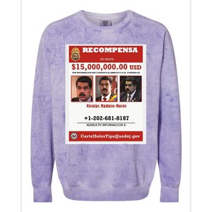 Venezuela 2024 Reward Colorblast Crewneck Sweatshirt