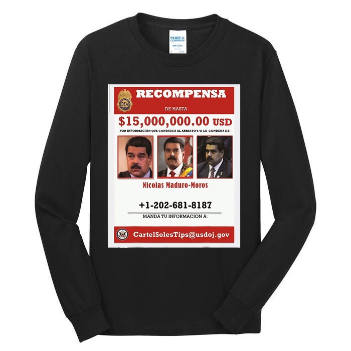 Venezuela 2024 Reward Tall Long Sleeve T-Shirt