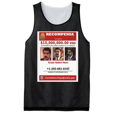 Venezuela 2024 Reward Mesh Reversible Basketball Jersey Tank