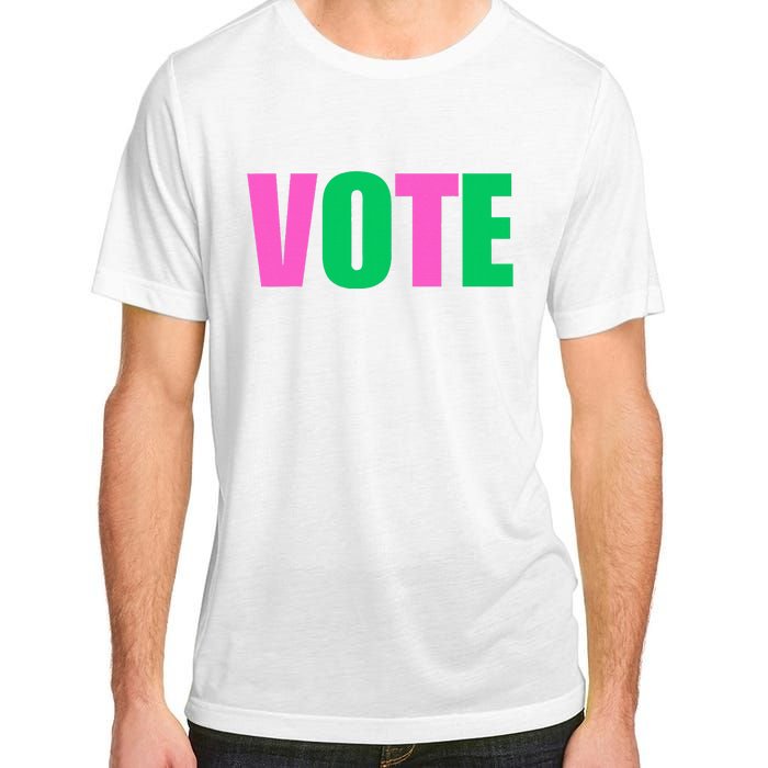 Vote 2024 Sorority Sorors Vote And Green Paraphernalia Adult ChromaSoft Performance T-Shirt