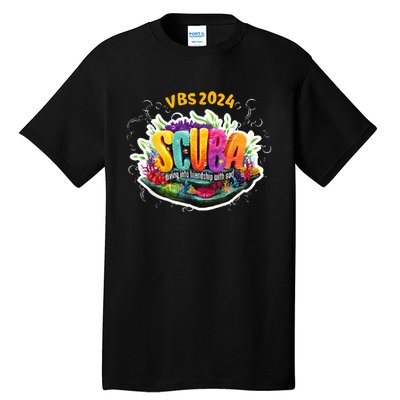 Vbs 2024 Scuba Diving Into Friendship With God Tall T-Shirt