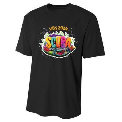 Vbs 2024 Scuba Diving Into Friendship With God Performance Sprint T-Shirt