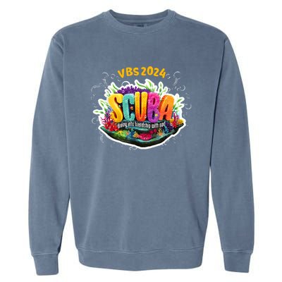 Vbs 2024 Scuba Diving Into Friendship With God Garment-Dyed Sweatshirt