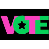 Vote 2024 Sorority Sorors Paraphernalia Vote Bumper Sticker