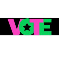 Vote 2024 Sorority Sorors Paraphernalia Vote Bumper Sticker