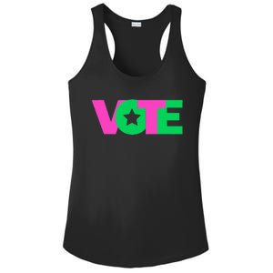 Vote 2024 Sorority Sorors Paraphernalia Vote Ladies PosiCharge Competitor Racerback Tank