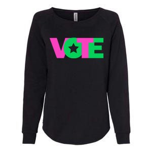 Vote 2024 Sorority Sorors Paraphernalia Vote Womens California Wash Sweatshirt